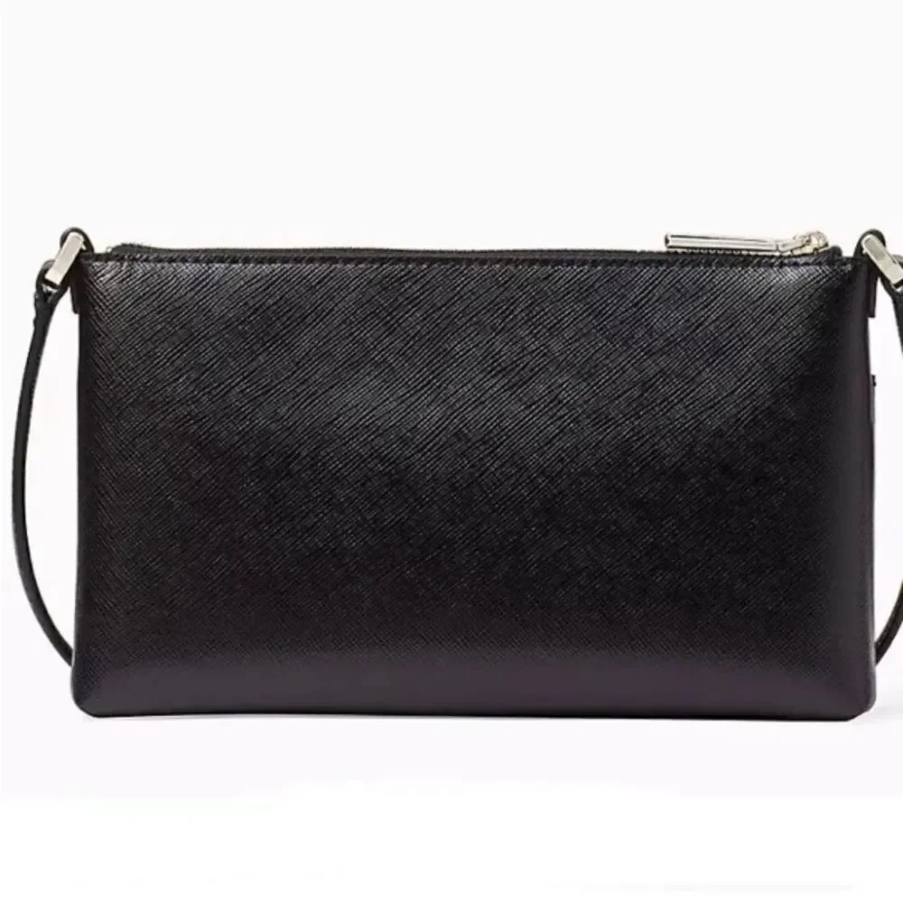 Kate Spade Purse Black Slim Sadie Crossbody Set Bag Wallet